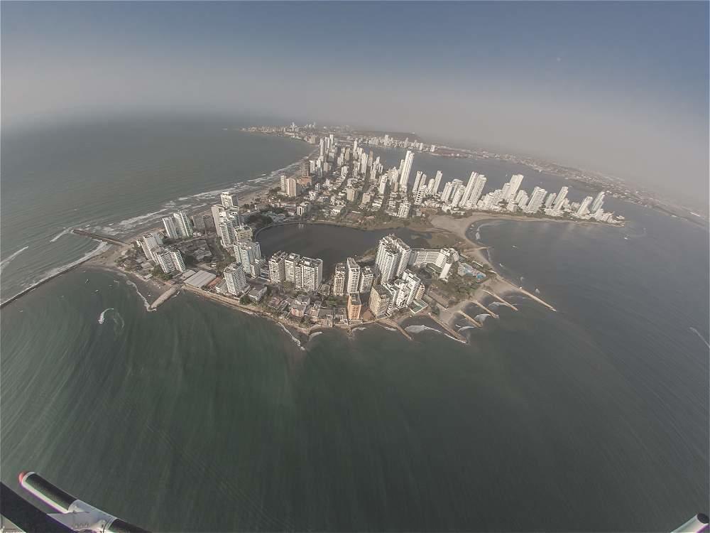 Apartamento Con Vista Al Laguito Y Al Mar Cartagena Exterior photo